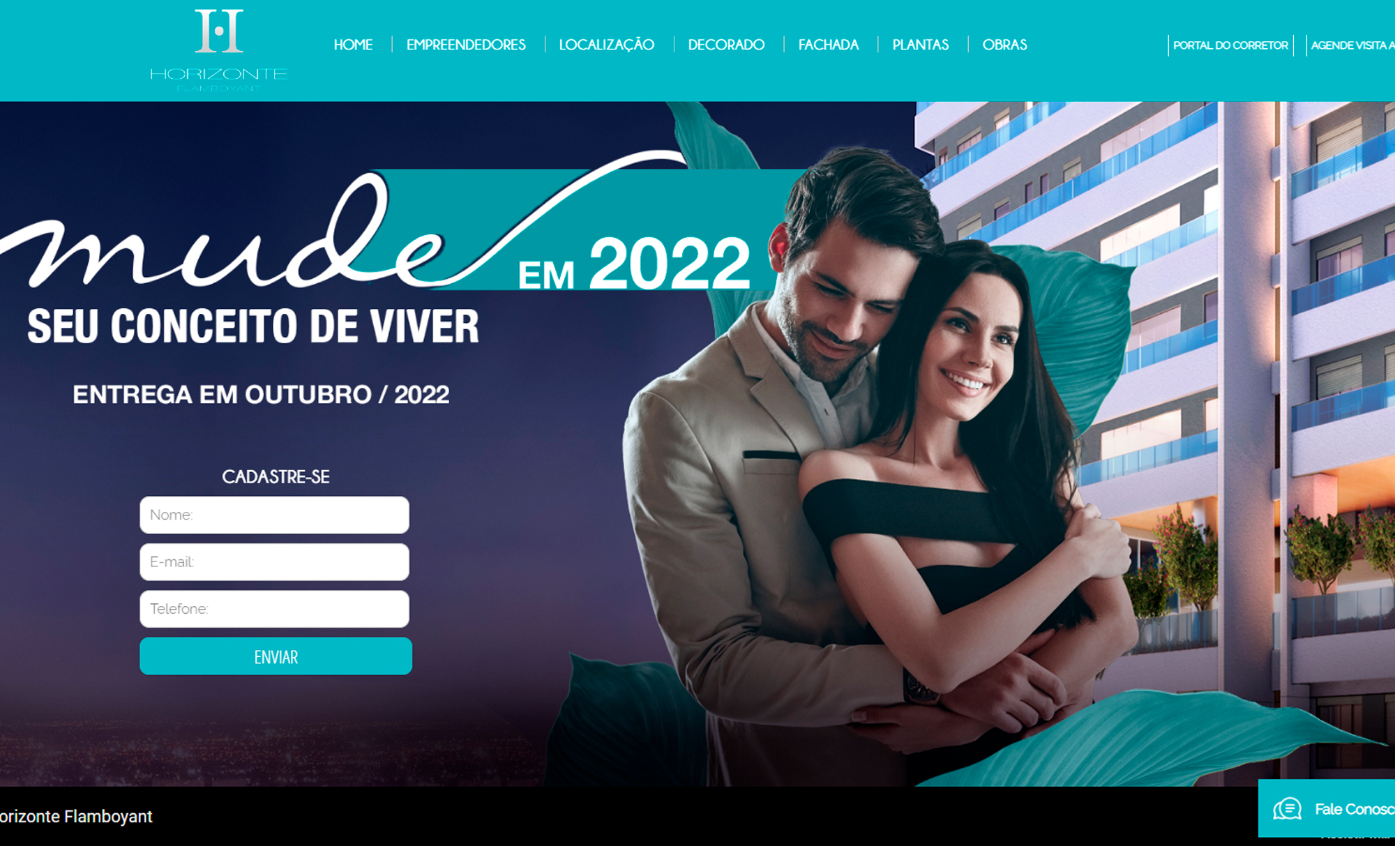 Desenvolvimento de Site Horizonte Flamboyant - AsWeb