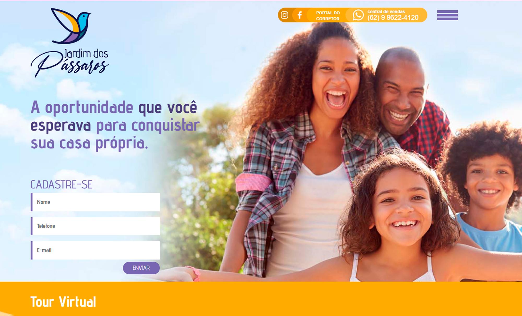 Jardim dos Pássaros - Cliente AsWEb