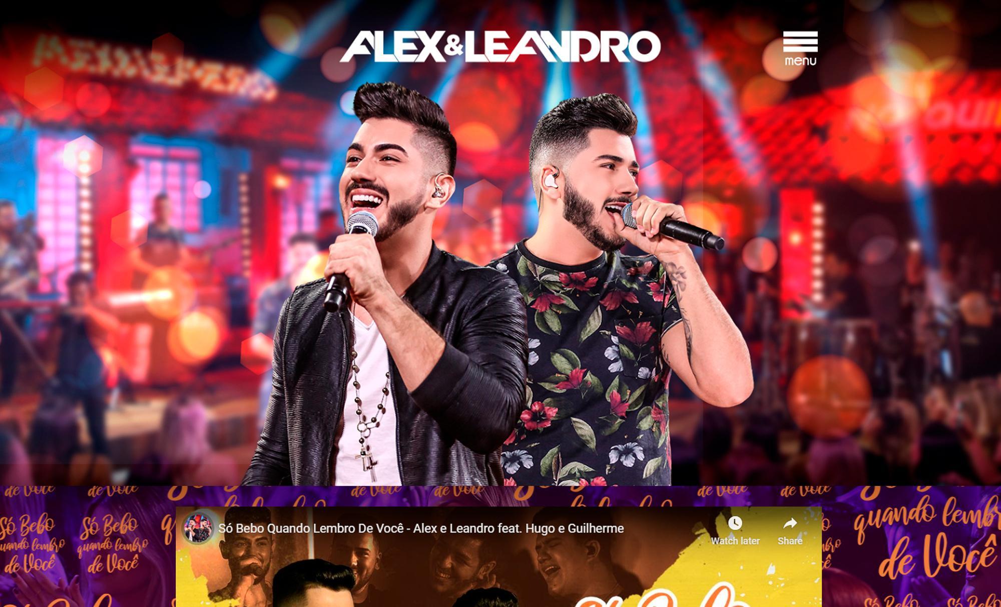 Desenvolvimento de Site Alex e Leandro - AsWeb