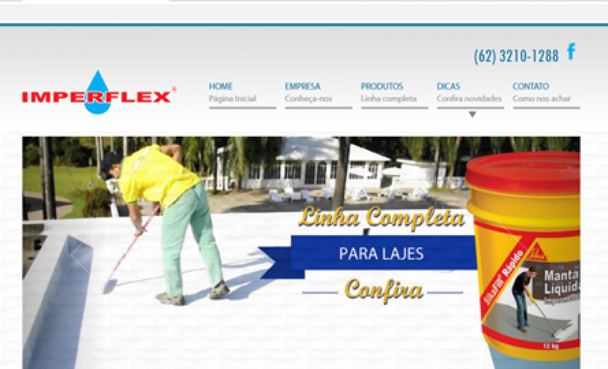 Desenvolvimento de Site Imperflex - AsWeb