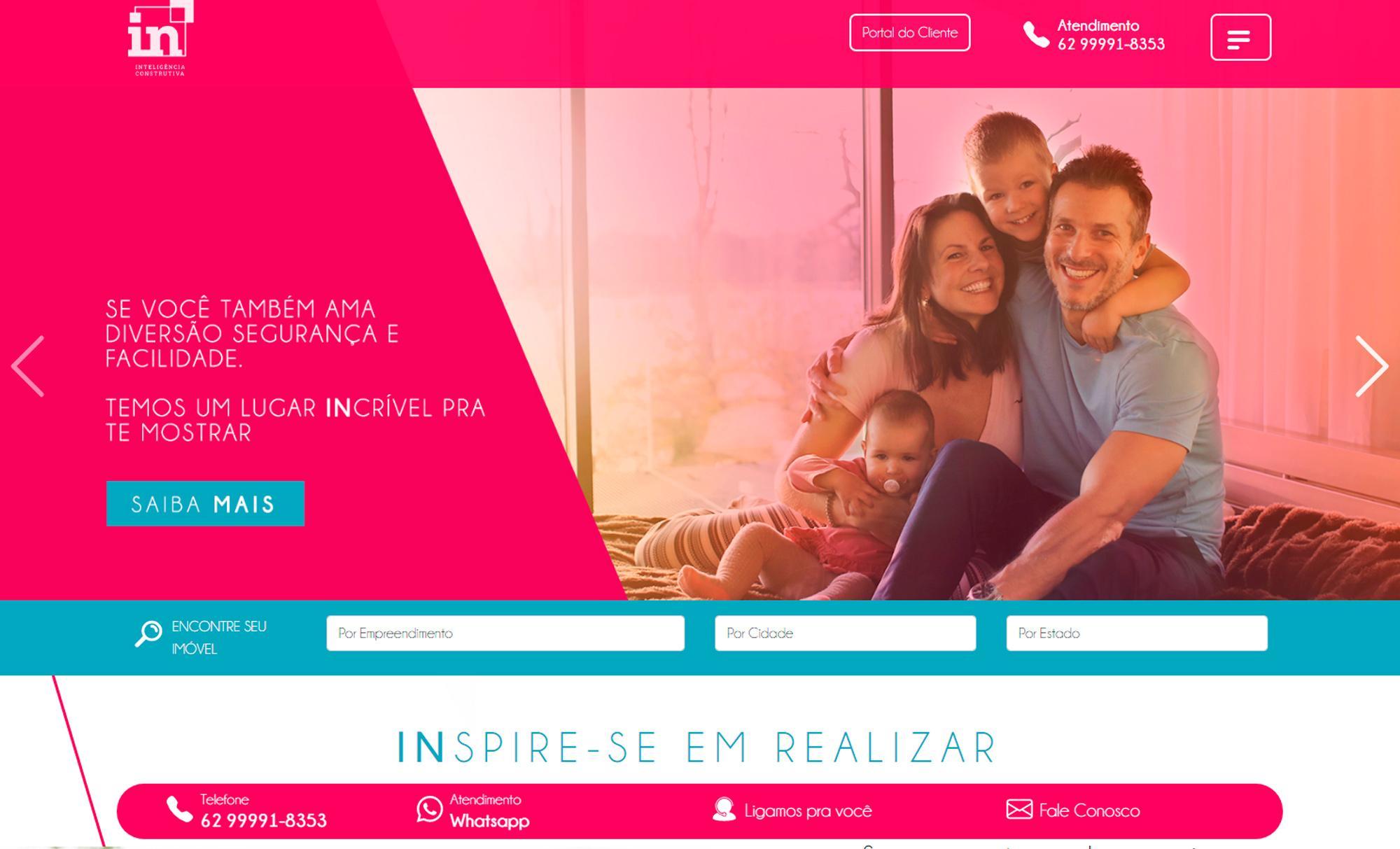 Desenvolvimento de Site Inteligência Construtira - AsWeb