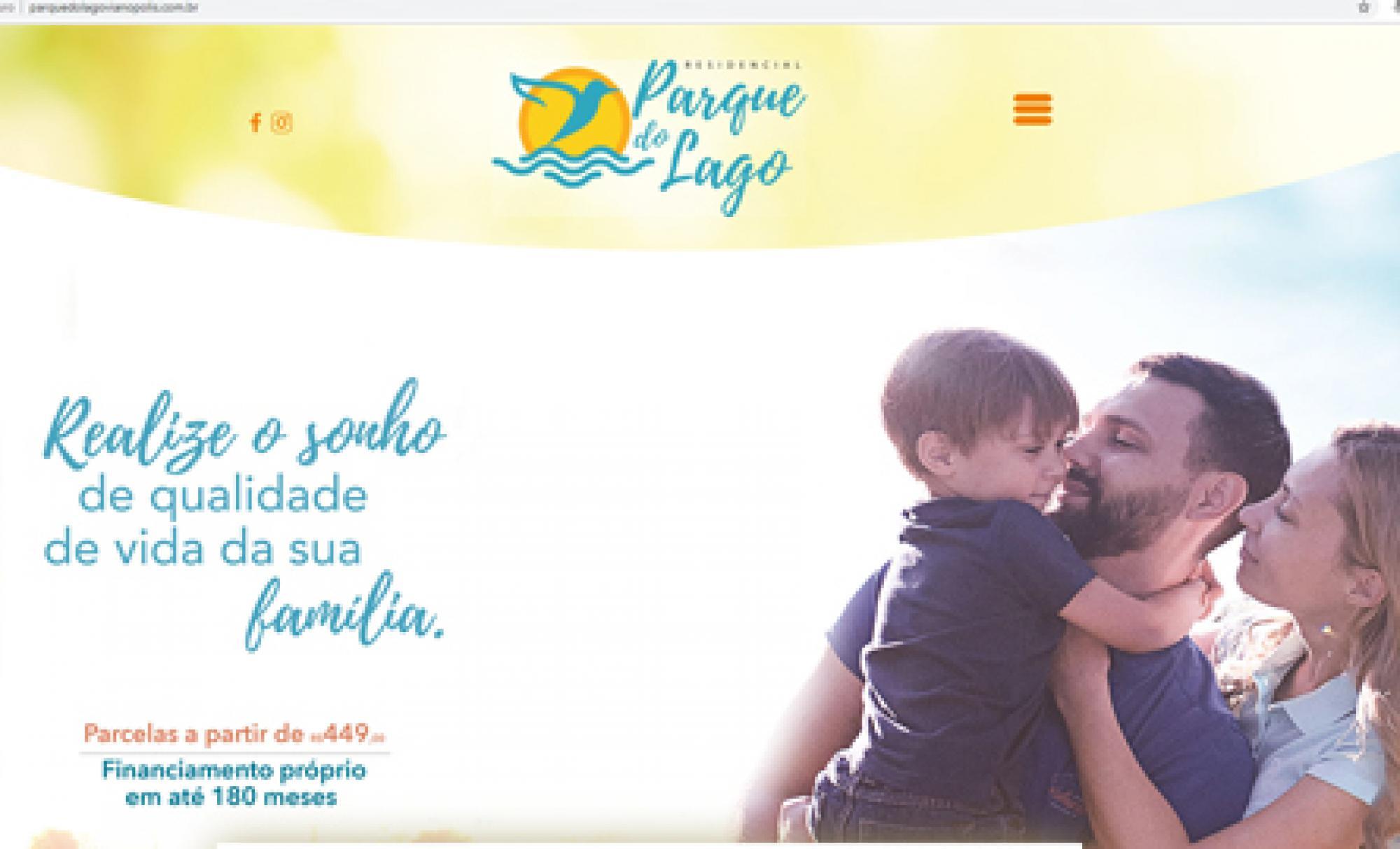 Desenvolvimento de Site Parque do Lago - AsWeb