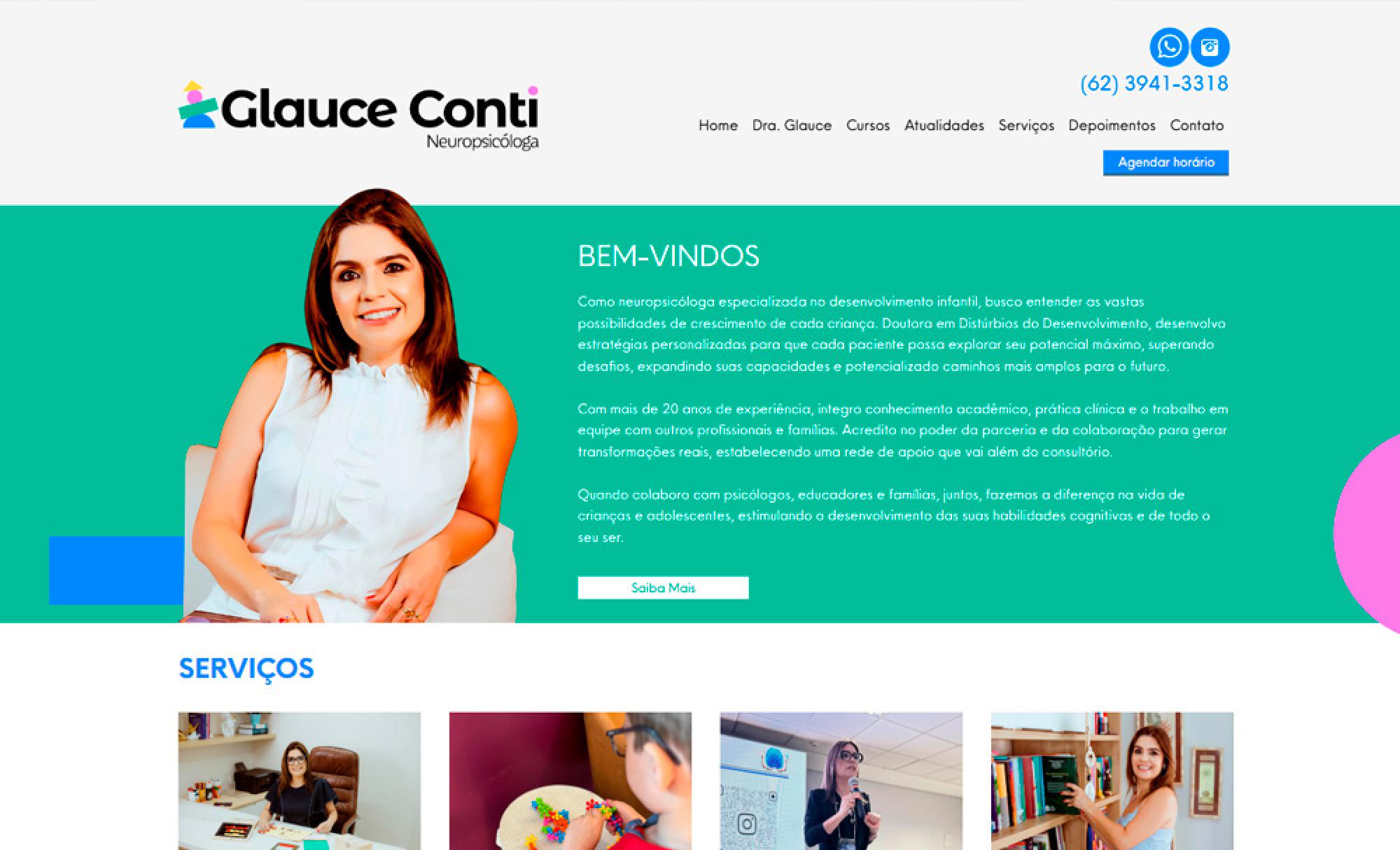 Dra. Glauce Conti - Cliente AsWEb