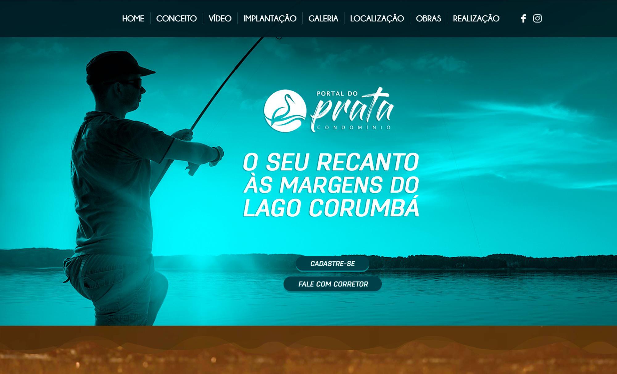 Desenvolvimento de Site Condomínio Portal do Prata - AsWeb