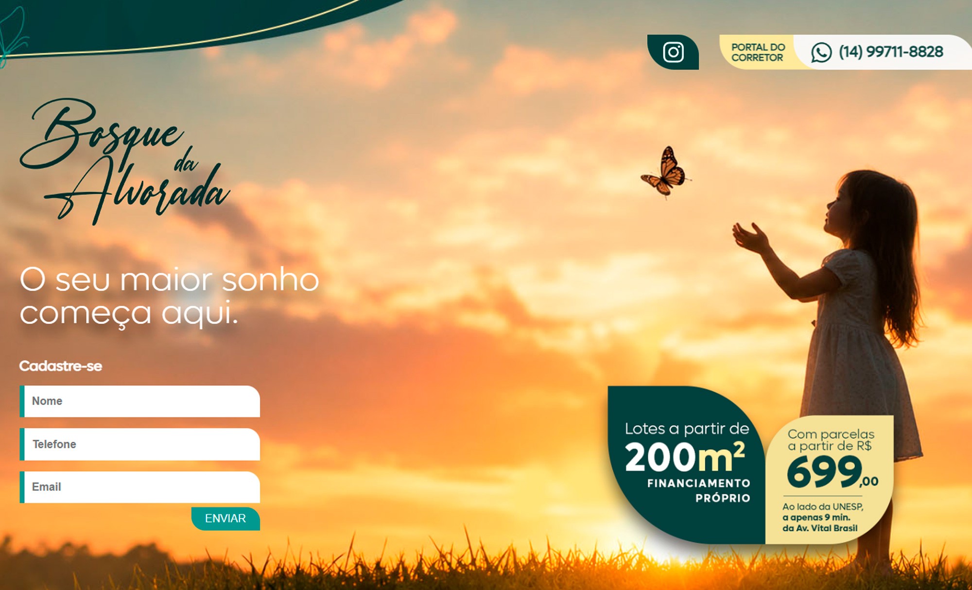Desenvolvimento de Site Bosque da Alvorada - AsWeb